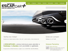 Tablet Screenshot of escapcarmais.com.br